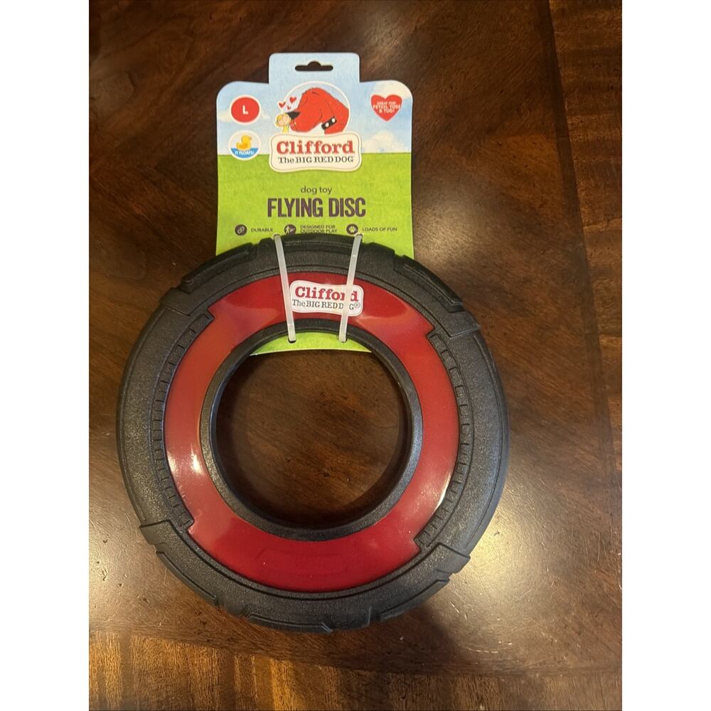Clifford® Flying Disc Frisbee Dog Toy | 9.25" Durable Dog Frisbee | Quality